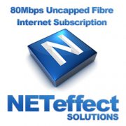 80Mbps Fibre Internet Subscription